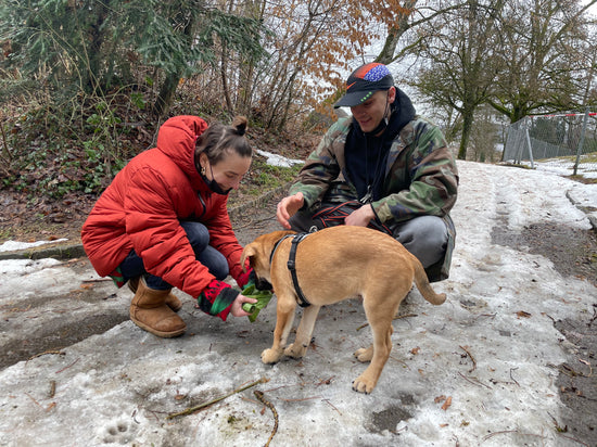 WLADI UND NADINE MIT PACO